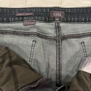 NYDJ Women's Straight Leg Jeans - Dark Blue